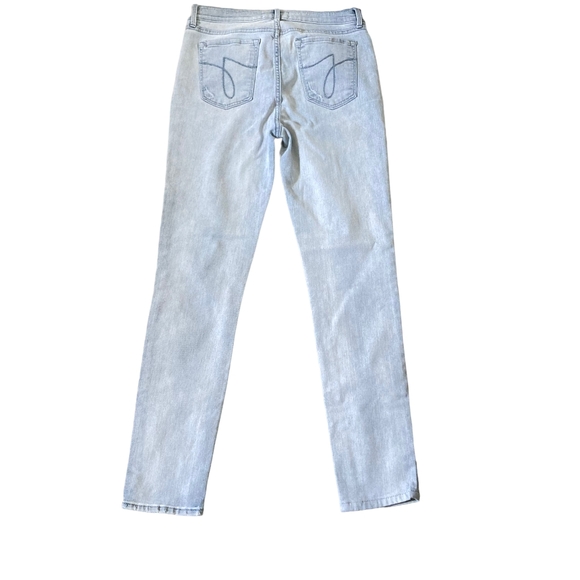 Juicy Couture Women's Distressed Denim Blue Jeans, Size 8 - Effortless Cool - Picture 2 of 15